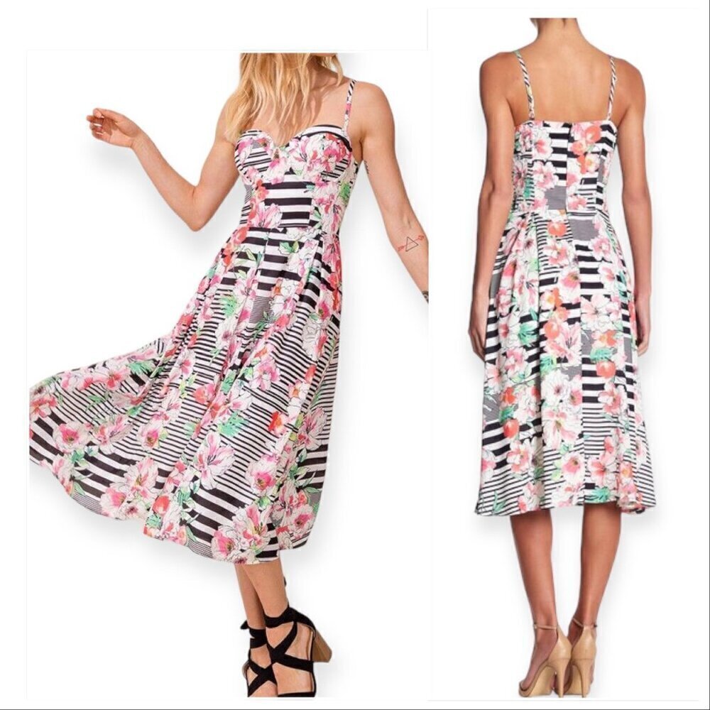 Yumi Kim Jubilee Prima Donna Floral Fit & FlareDress, Size XS